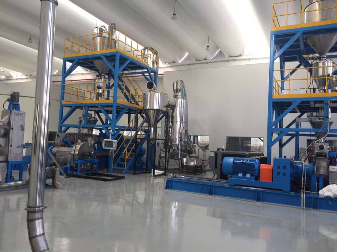 Xinda SKW125 cable compounds production line