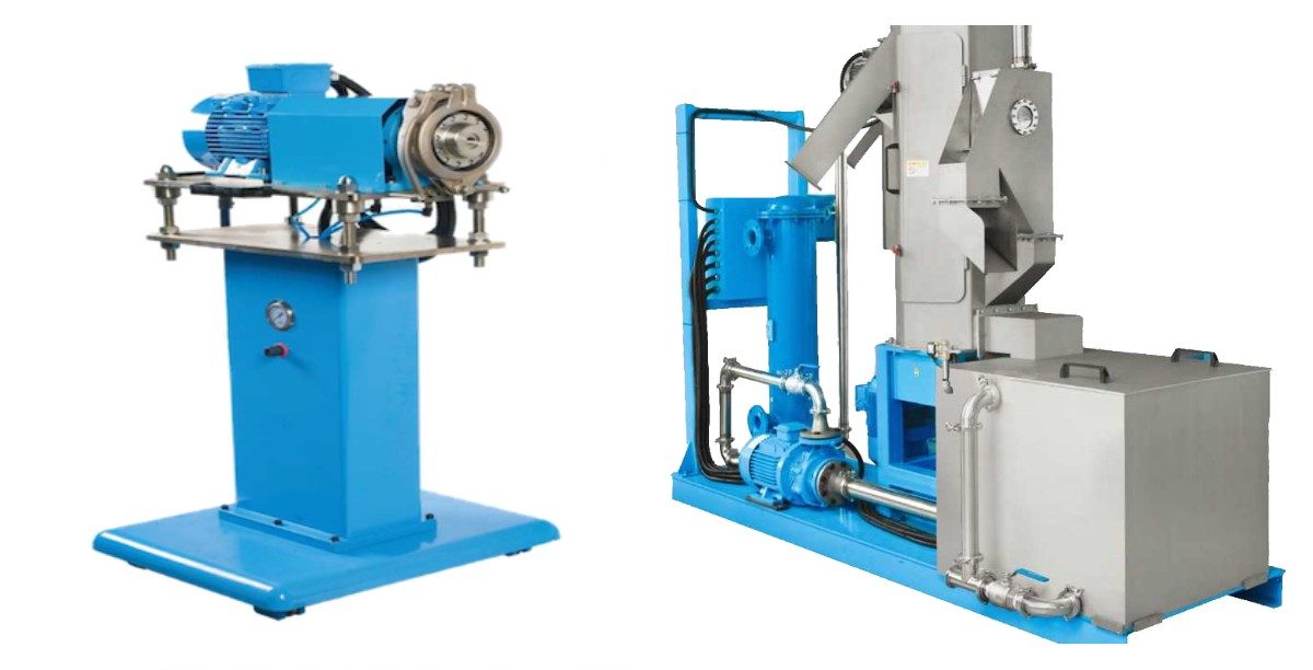 Underwater pelletizing system Underwater pelletizing system