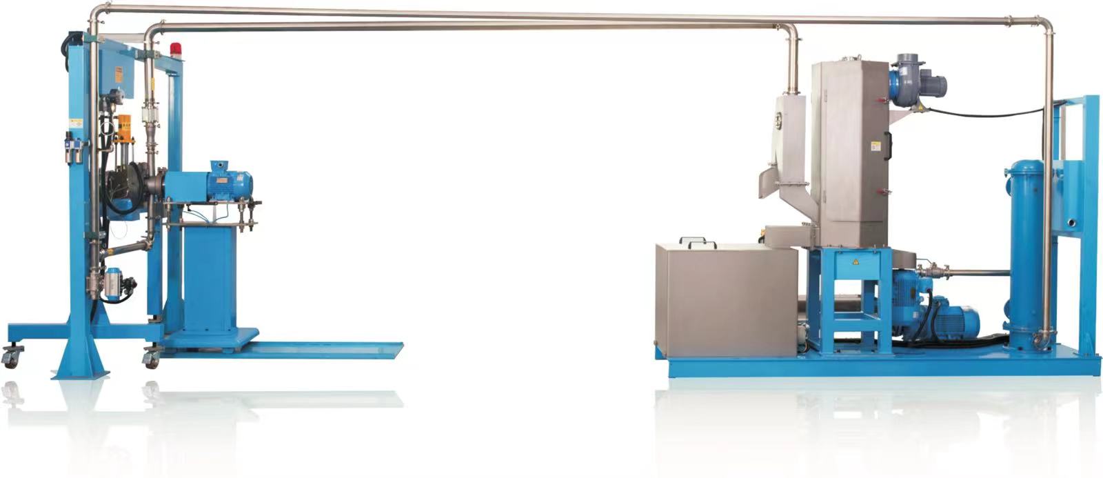 Underwater pelletizing system Underwater pelletizing system
