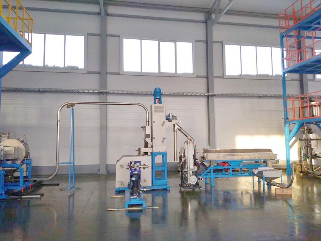 Xinda Semi-conductive 02 Simi-conductive cable compounding line